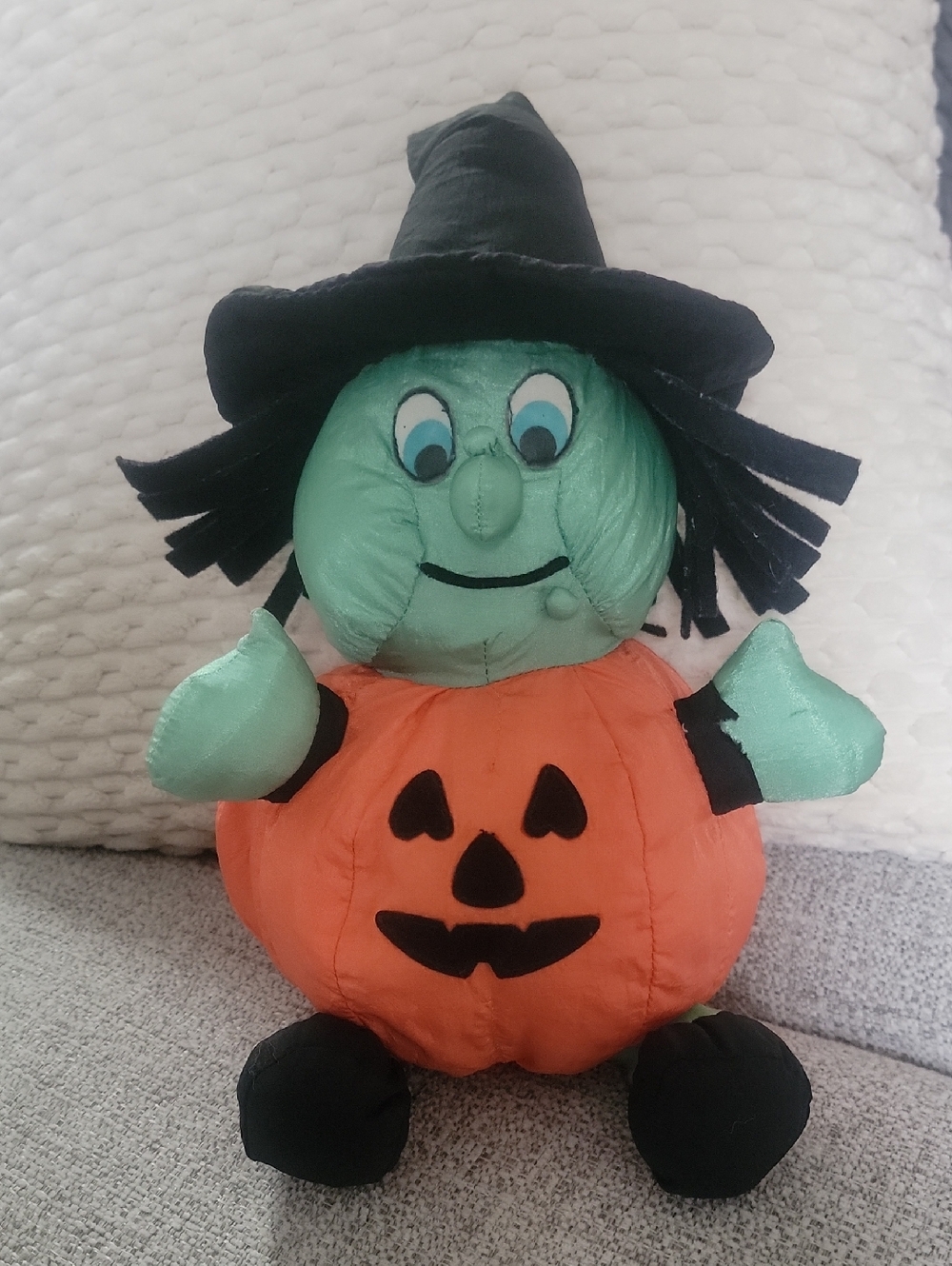 Halloween Witch - Nylon Parachute Plush and Jack O Lantern/Witch Plush